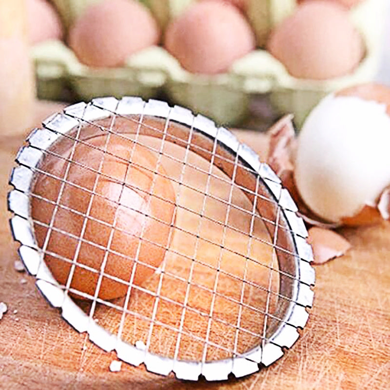 1pc Stainless Steel Egg Slicer Cutter Cut Egg Device Grid For Vegetables Salads Potato Mushroom Tools Chopper For Kitchen Chopper