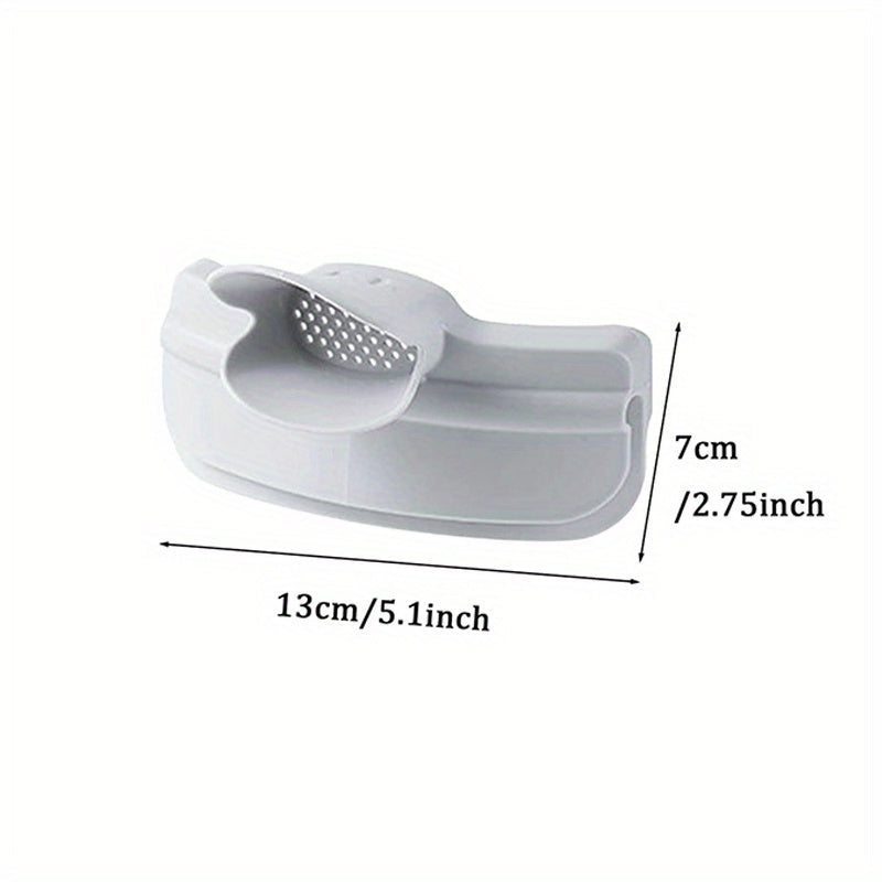 1pc; Anti-Spill Silicone Slip On Pour Soup Spout Funnel; Kitchen Dedicated Anti-Spill Pots Round Edge Deflector Pour Soup Funnel Duckbill Diversion Mouth