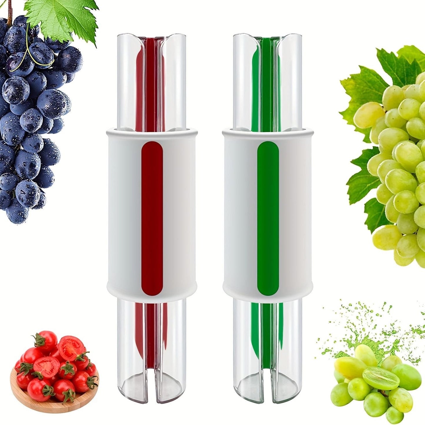 1pc; Tomato Slicer; Grape Slicer; MultiFunctional Grape Cutter; Small Fruit Cutter; Grape Kitchen Accessories; Cake Decoration Tool; Fruit Slicer; Kitchen Tools
